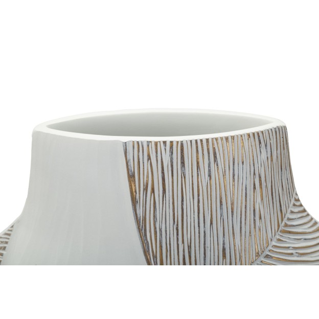 VAZĂ DIN RĂȘINĂ HO CHI MINH CM 35X13,5X37,5 (GAURĂ CM 16X6) 