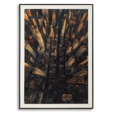 IMPRIMARE PE PÂNZĂ NEW YORK LACĂRATĂ CU RAMĂ -A- CM 72X4X102