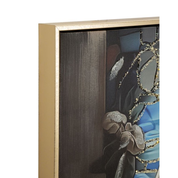 IMPRIMARE PE PÂNZĂ NATIVITATEA LACĂRATĂ CU RAMĂ CM 102X4X72 