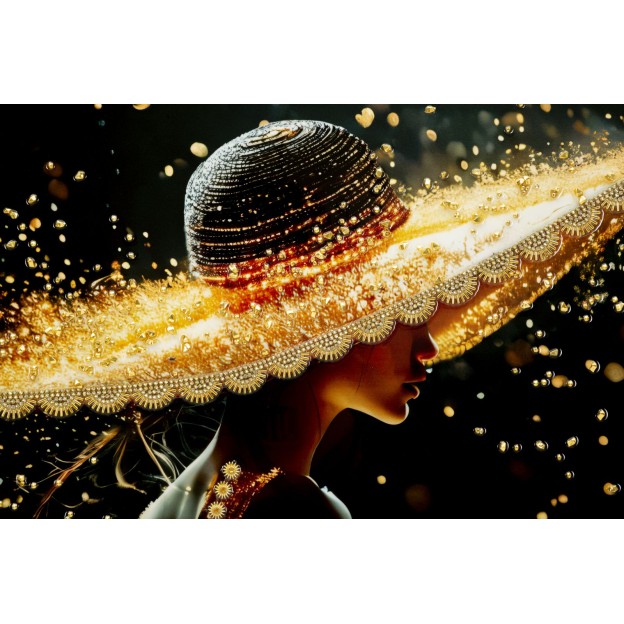 IMPRIMARE PE PÂNZĂ LĂCUITĂ ILLUMY CU RAMĂ - A - CM 62X3,5 X92 