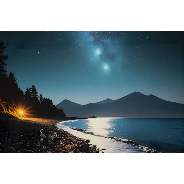 IMPRIMARE PE PÂNZĂ CULORI LACUAȚĂ CU RAMĂ -B- CM 60X3,5 X90 