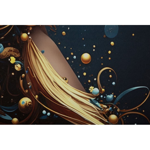 IMPRIMARE PE PÂNZĂ CU LED MINERVA LACĂRATĂ CU RAMĂ -A- CM 60X3,5 X90 