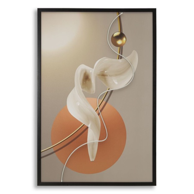 IMPRIMARE PE PÂNZĂ CU REZUMAT LED -A- CM 80X4X120 