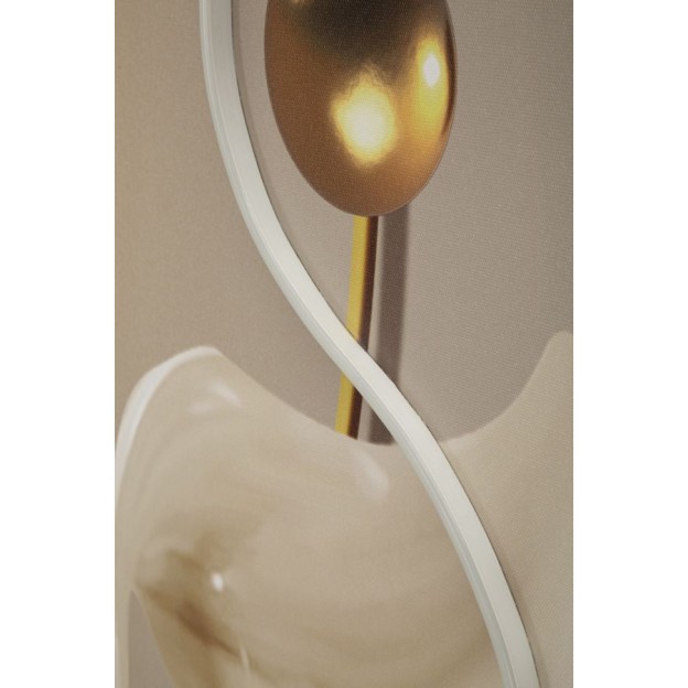 IMPRIMARE PE PÂNZĂ CU REZUMAT LED -A- CM 80X4X120 