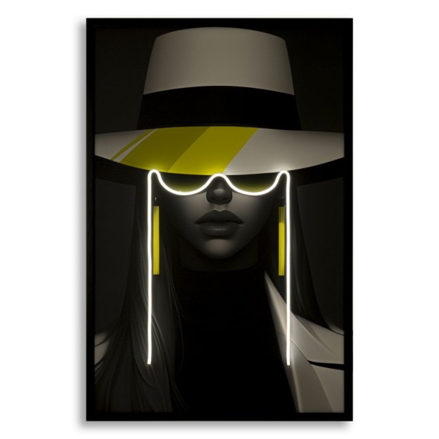 IMPRIMARE PE PÂNZĂ CU LED MARGOT CM 80X4X120 