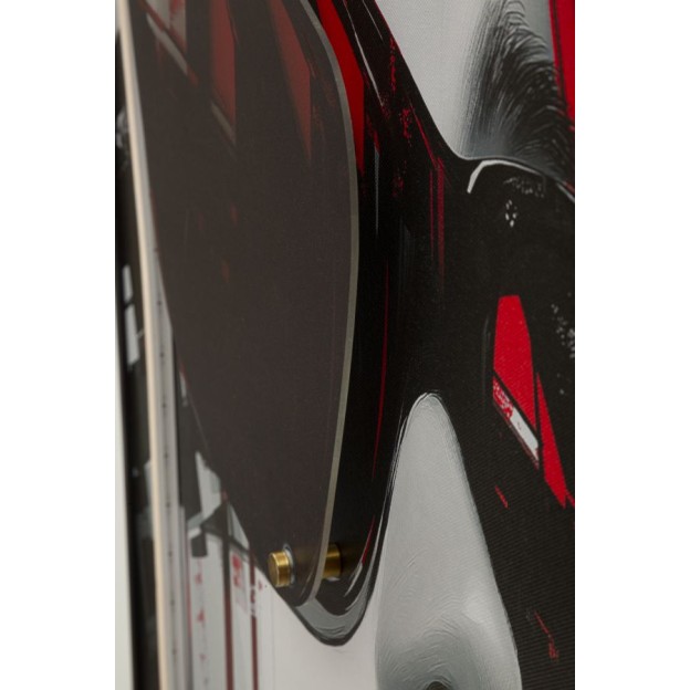 IMPRIMARE PE PÂNZĂ CU LED PSYCO -A- CM 60X3,5X90 (APLICARE ACRILICĂ 3D) 