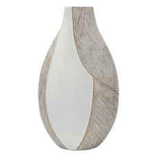 VAZĂ DIN RĂȘINĂ HO CHI MINH CM 29,5X13,5X50 (GAURĂ CM 8X5)
