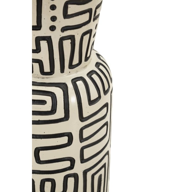 VAZĂ DIN RĂȘINĂ NAIROBI CM Ø 15,5X65 (GAURĂ CM Ø 11,5) 