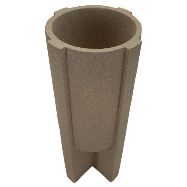 SUPORT PENTRU VAZĂ DE EXTERIOR MOAI CM Ø 42X101 (GAURĂ CM Ø 34) 