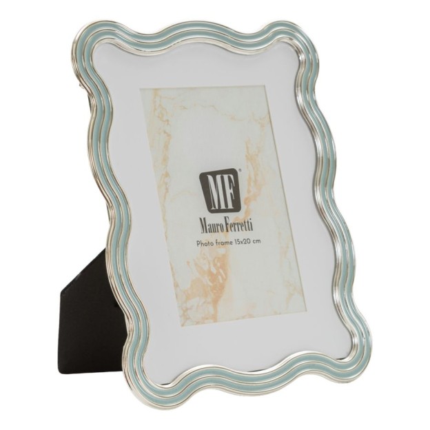 RAMĂ FOTO ELIZABETH ALBASTRU DESCHIS CM 17,5X1,3X22,5 (DIMENSIUNE INTERIOARĂ CM 15X20) 