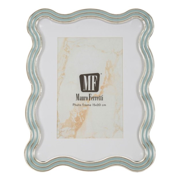 RAMĂ FOTO ELIZABETH ALBASTRU DESCHIS CM 17,5X1,3X22,5 (DIMENSIUNE INTERIOARĂ CM 15X20) 