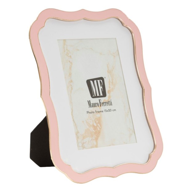 RAMĂ FOTO MARGOT ROZ CM 17X1,4X21,9 (DIMENSIUNE INTERIOARĂ CM 15X20) 