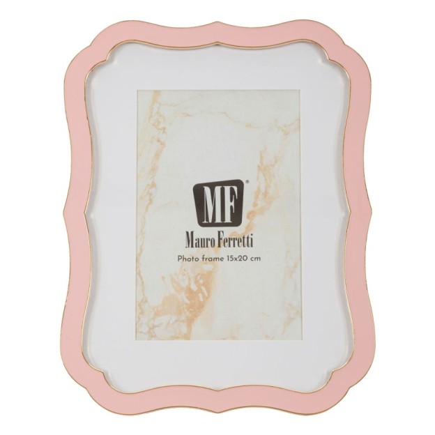 RAMĂ FOTO MARGOT ROZ CM 17X1,4X21,9 (DIMENSIUNE INTERIOARĂ CM 15X20) 