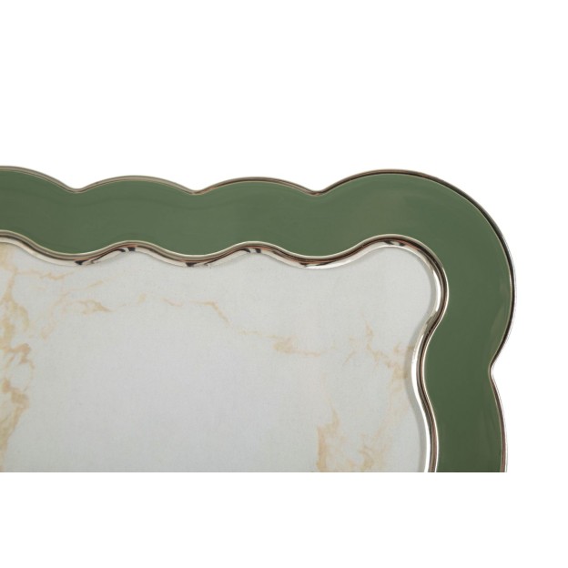 RAMĂ FOTO CHARLOTTE VERDE CM 15,7X1,3X21,10 (DIMENSIUNE INTERIOARĂ CM 12,5X17,5) 