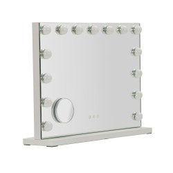OGLINDA DE PODEA CU LED HOLLYWOOD CM 55X14X43 (DIMEN | HomeVibes