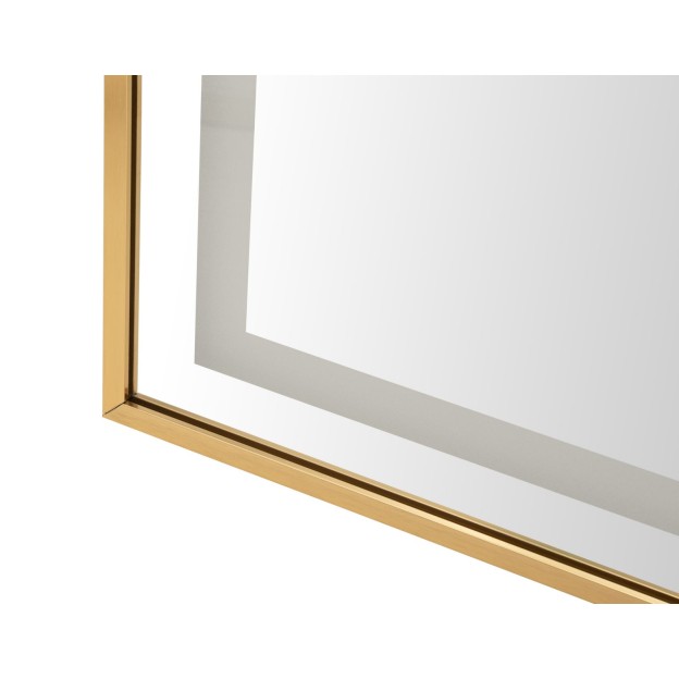 OGLINDA DE PODEA CU LED ARC SIMPLU CM 50X3-38X160 (LUMINĂ 3 CULORI) 