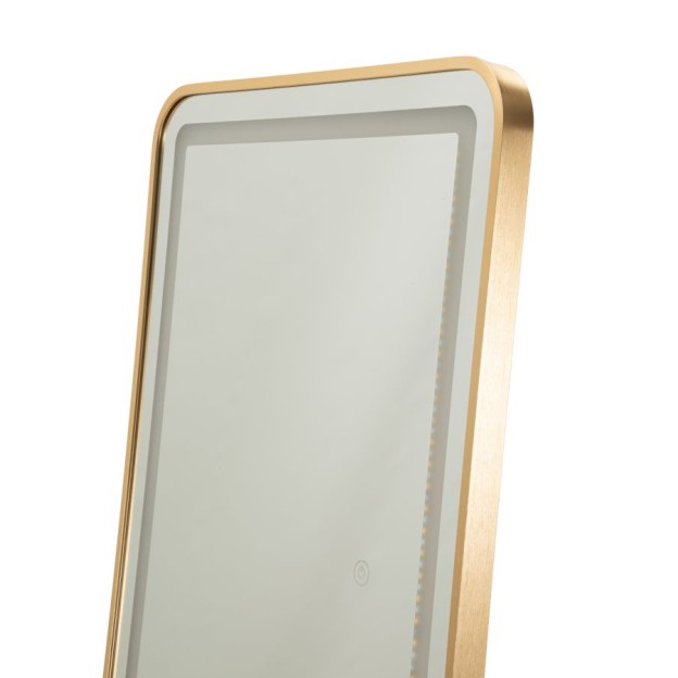 OGLINDA DE PODEA CU LED, SIMPLĂ, DREPTANGULARĂ, 50X3-38X160 CM (LUMINĂ 3 CULORI) 