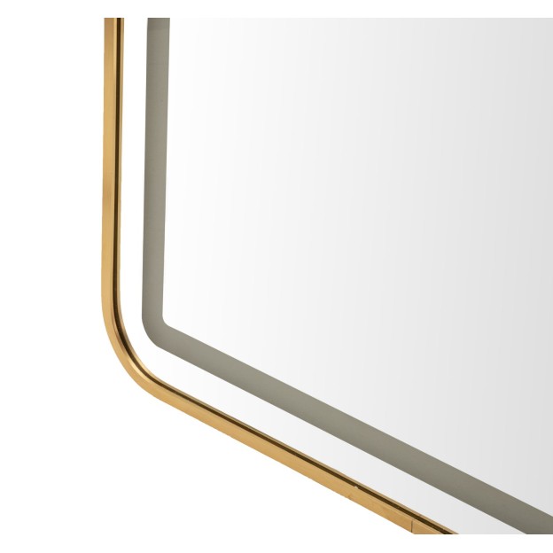 OGLINDA DE PODEA CU LED, SIMPLĂ, DREPTANGULARĂ, 50X3-38X160 CM (LUMINĂ 3 CULORI) 