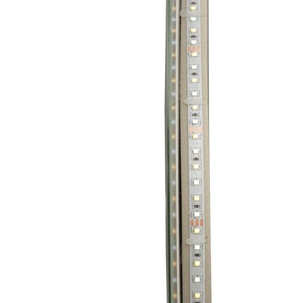 OGLINDA DE PERETE CU LED, SIMPLĂ, OVALĂ, 60X3,5X80 CM (LUMINĂ 3 CULORI) 