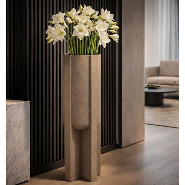 SUPORT PENTRU VAZĂ DE EXTERIOR MOAI CM Ø 42X101 (GAURĂ CM Ø 34) 