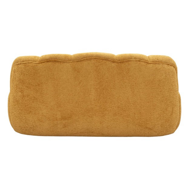 CANAPEA BALL CU 2 LOCURI, MUȘTAR, CM 145X80X69 