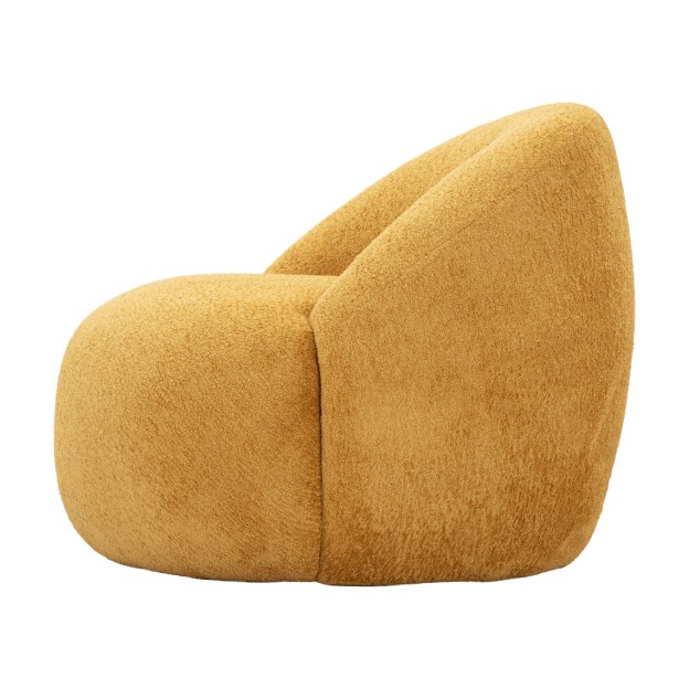 Fotoliu GINEVRA muștar CM 81X78X64 