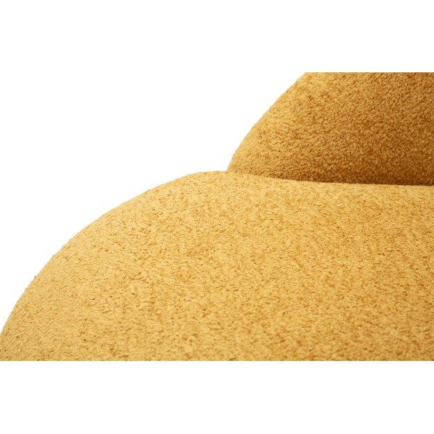 Fotoliu GINEVRA muștar CM 81X78X64 