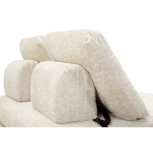 CANAPEA/PAT FASTER ALB CM 150X100X80 (COMPRESAT - DIMENSIUNE PAT CM 213X150X18) 