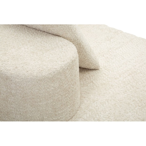 CANAPEA INSULĂ ALBĂ CM 238X92X78 (COMPRESS) 