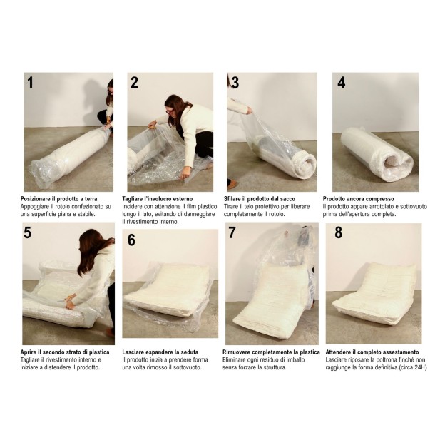 FOTOLIU MASCA ALB CM 103X100X80 (COMPRESAT) 