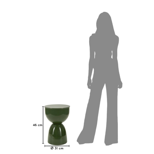 MĂSUȚĂ YAO VERDE CM Ø 31X46 