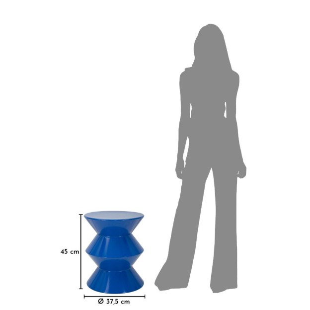 MĂSUȚĂ ZAG ALBASTRU CM Ø 37,5X45 