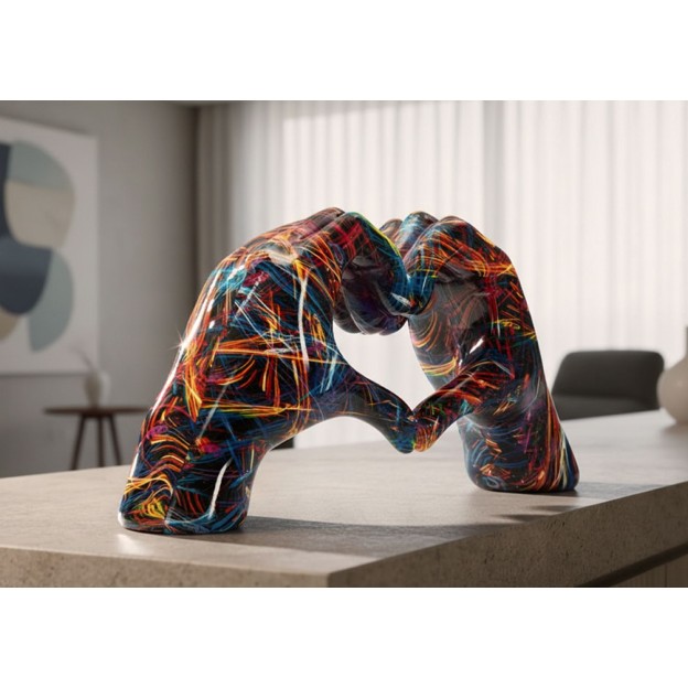 IUBIRE PSYCO SCULPUTURA CM 25X7,5X13,5 