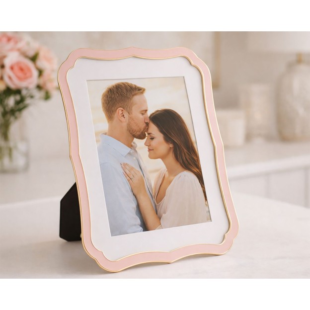 RAMĂ FOTO MARGOT ROZ CM 22,1X1,4X27,2 (DIMENSIUNE INTERIOARĂ CM 20X25) 