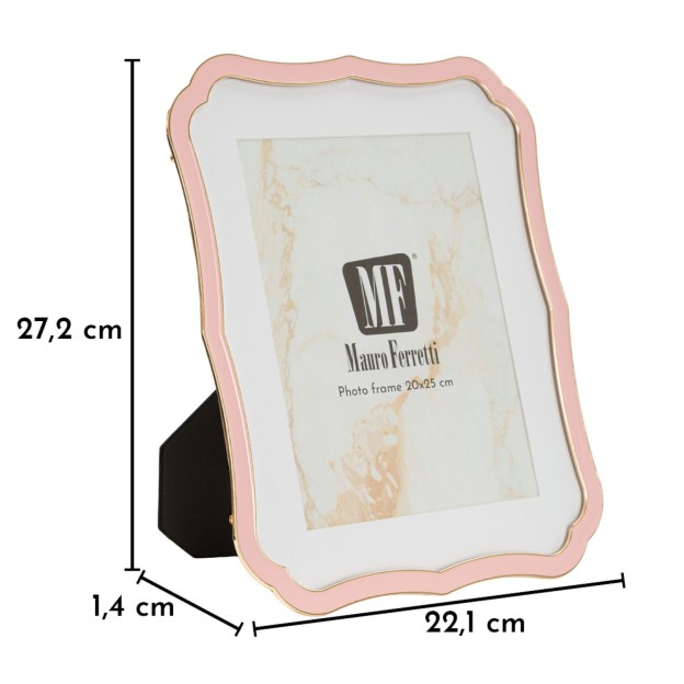 RAMĂ FOTO MARGOT ROZ CM 22,1X1,4X27,2 (DIMENSIUNE INTERIOARĂ CM 20X25) 