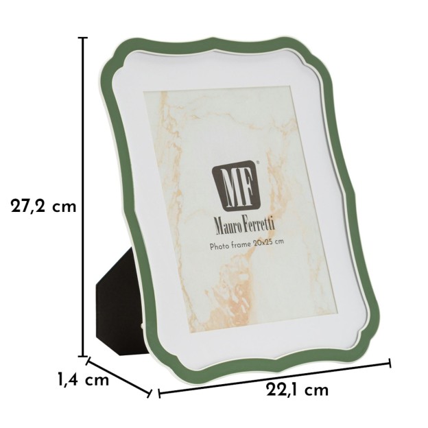 RAMĂ FOTO MARGOT VERDE CM 22,1X1,4X27,2 (DIMENSIUNE INTERIOARĂ CM 20X25) 