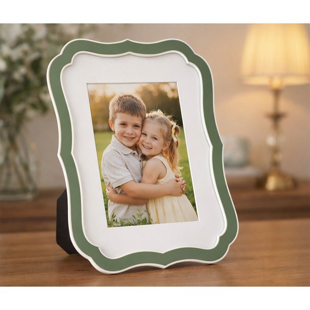 RAMĂ FOTO MARGOT VERDE CM 17X1,4X21,9 (DIMENSIUNE INTERIOARĂ CM 15X20) 