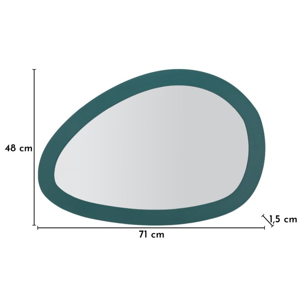OGLINDA DE PERETE SATURNO TURCHIE CM 71X1,5X48 