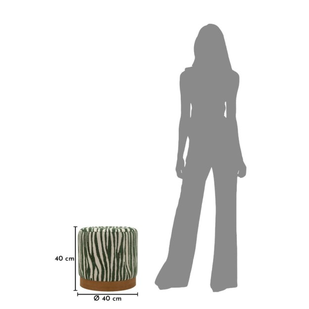 Canapea Savana Verde CM Ø 40X40 