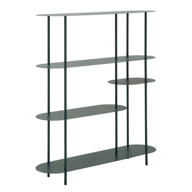 RAFT DE CĂRȚI SATURN DOVE TEALCM 118X31X139 