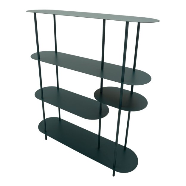 RAFT DE CĂRȚI SATURN DOVE TEALCM 118X31X139 