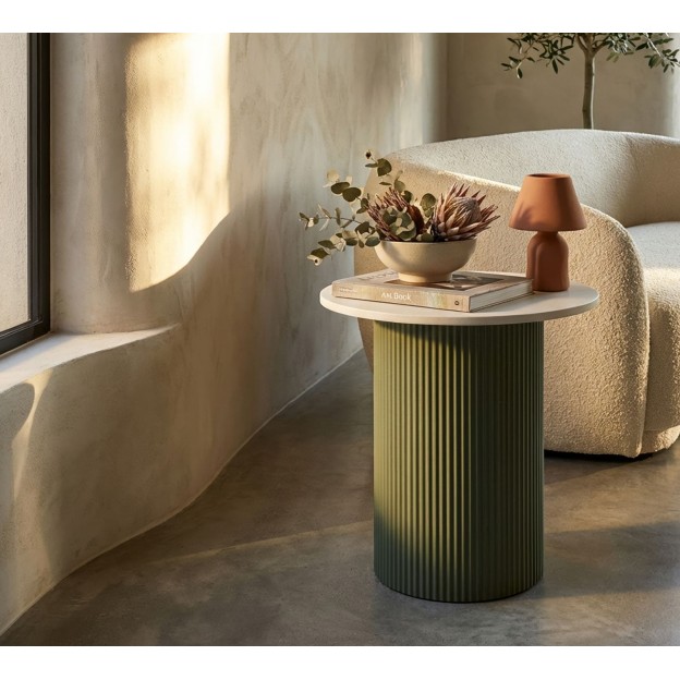 MĂSUȚĂ FRANKFURT DIN MARMURĂ CM 40X42X45 