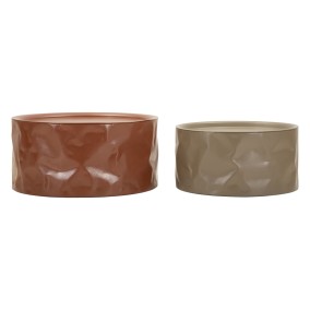 SET MĂSUȚĂ DE CAFEA NORIMBERGA 2 BUCĂȚI CM Ø 62X30-51X26