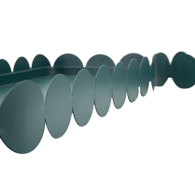 TAVĂ SATURN DREPT. TURCHIU SET 2 BUCĂȚI CM 40X16,5X4,5-29X12X4,5