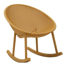 SCAUN ROCHING IBIZA MUSTARD CM 66X88X80 (INALTIME SAZ CM 38)