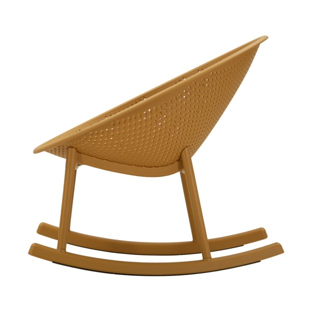 SCAUN ROCHING IBIZA MUSTARD CM 66X88X80 (INALTIME SAZ CM 38) 