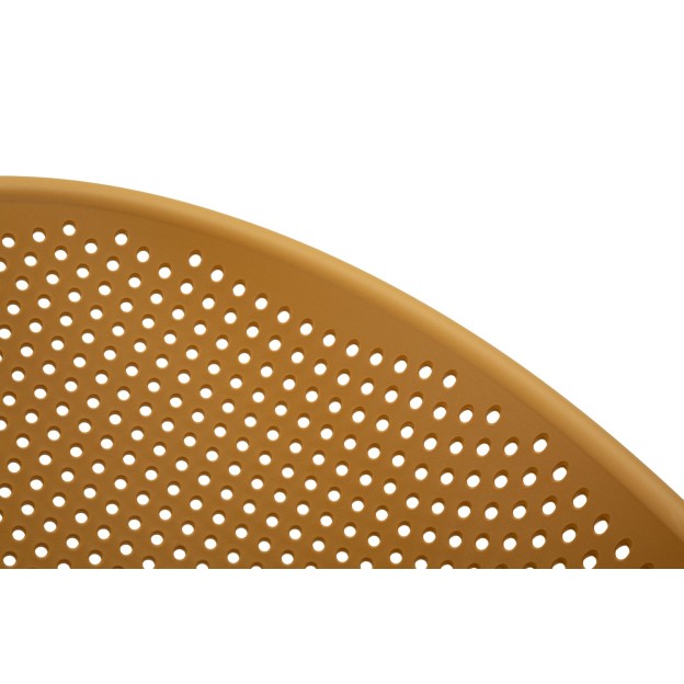 SCAUN ROCHING IBIZA MUSTARD CM 66X88X80 (INALTIME SAZ CM 38) 