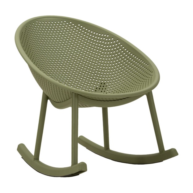 SCAUN IBIZA GREEN ROCHING CM 66X88X80 (INALTIME SAZ CM 38)