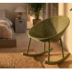 SCAUN IBIZA GREEN ROCHING CM 66X88X80 (INALTIME SAZ CM 38)