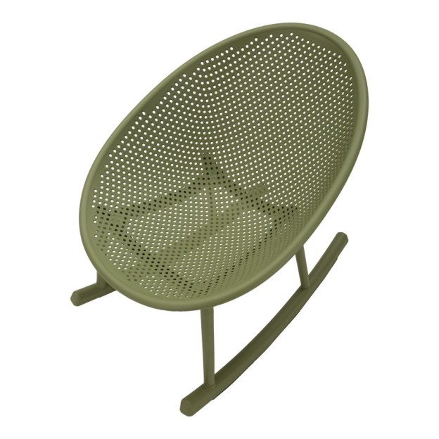 SCAUN IBIZA GREEN ROCHING CM 66X88X80 (INALTIME SAZ CM 38)
